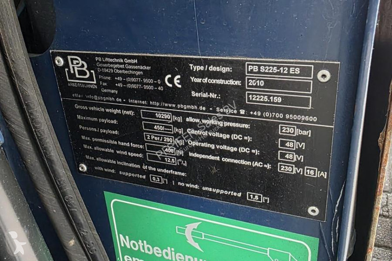 Vysokozdvižná plošina  S225-12ES Electric,...