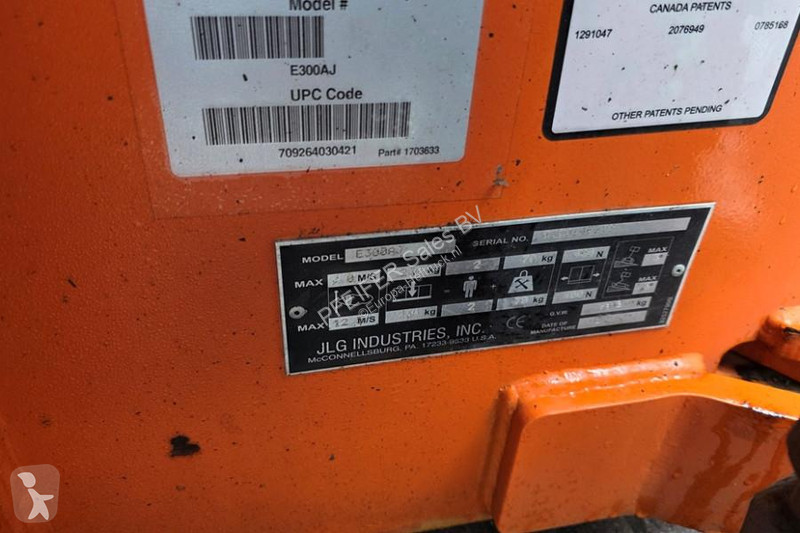 منصة تلسكوبية JLG As-Is, Electric, 11m Working...