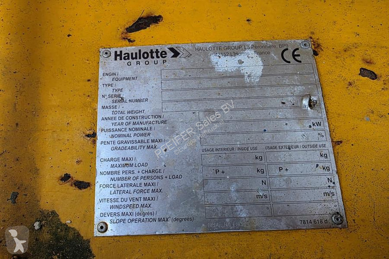 Vysokozdvižná plošina Haulotte Compact 10...