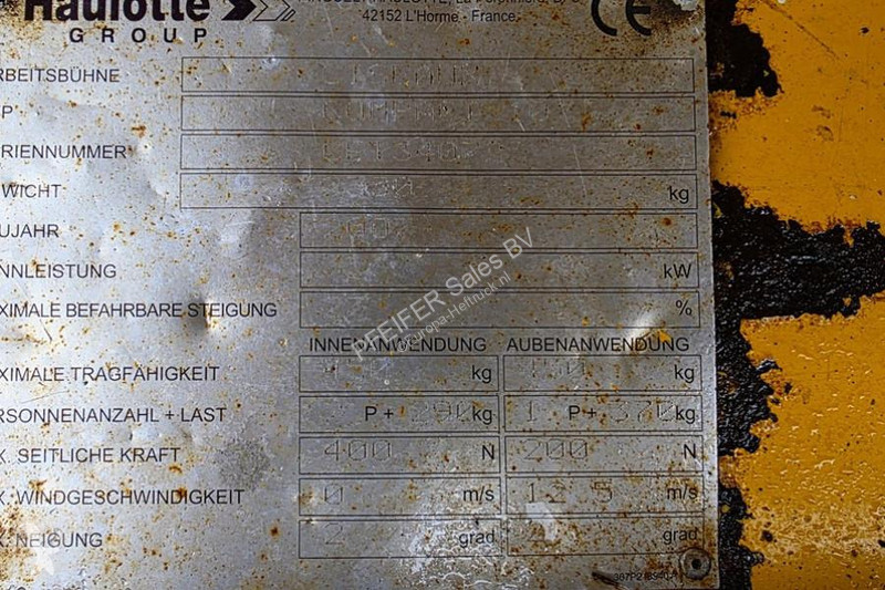 Haulotte Compact 10 Electric, 10m Working...
