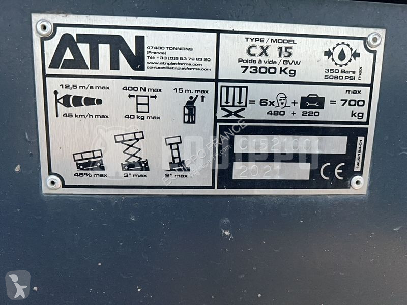 Lift ATN CX15