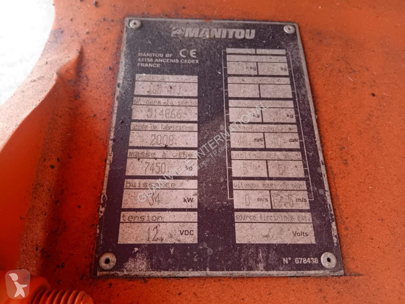 Автовышка Manitou