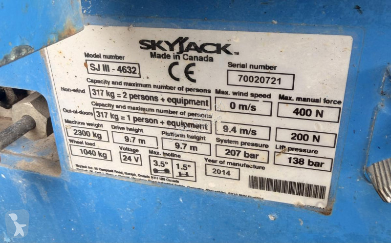 Nacela Skyjack  SJ 4632