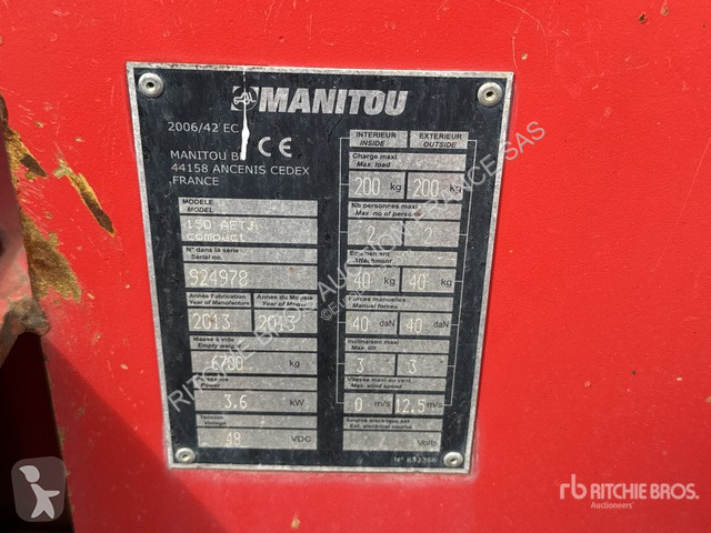 Nacelle Manitou  150 EATJ Compact