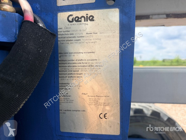 Nacelle Genie  Z45/25