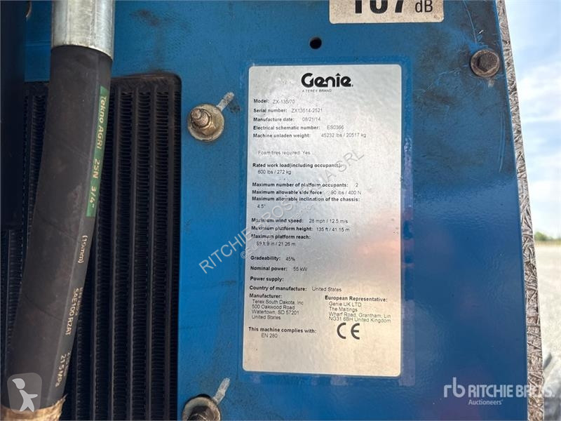 Автовишка Genie ZX135/70