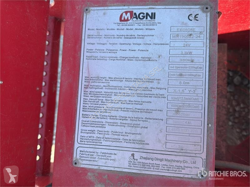 Автовишка Magni ES0808E Electric Scissor Lift