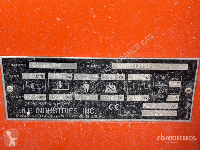 Nacelle JLG
