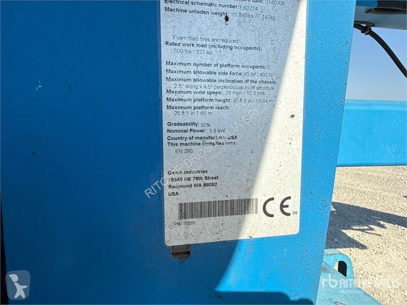 Автовышка Genie Z-45/25