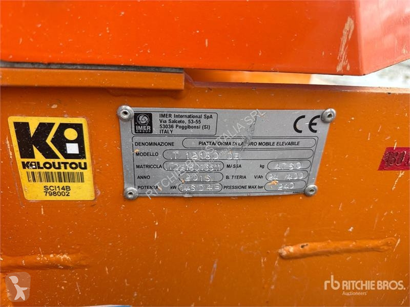 Emelőkosár Iteco IT12180DE Scissor Lift