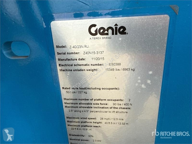 Автовышка Genie Z40/23N