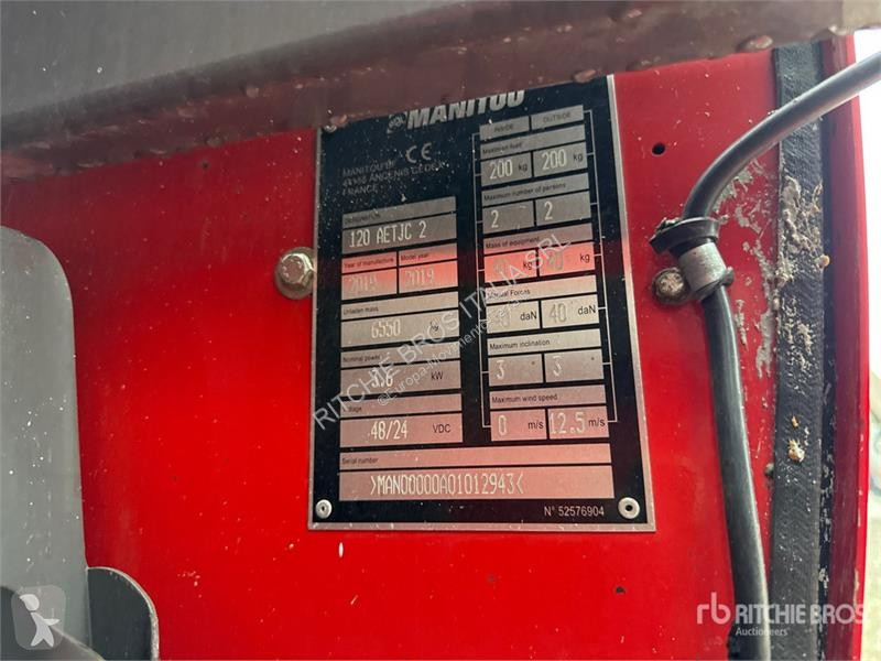 Автовышка Manitou 120AETJC2 Electric...