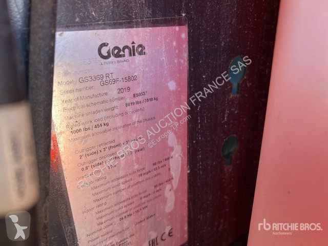 Nacela Genie GS3369