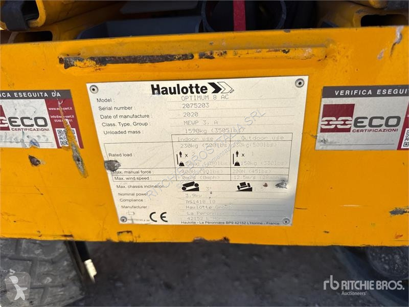 Emelőkosár Haulotte 8AC Electric Scissor Lift...