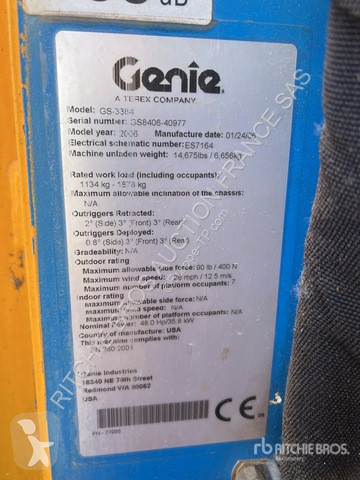 升降机 Genie  GS3384