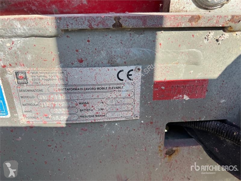 Emelőkosár Imer IM1180DE Diesel Scissor Lift...
