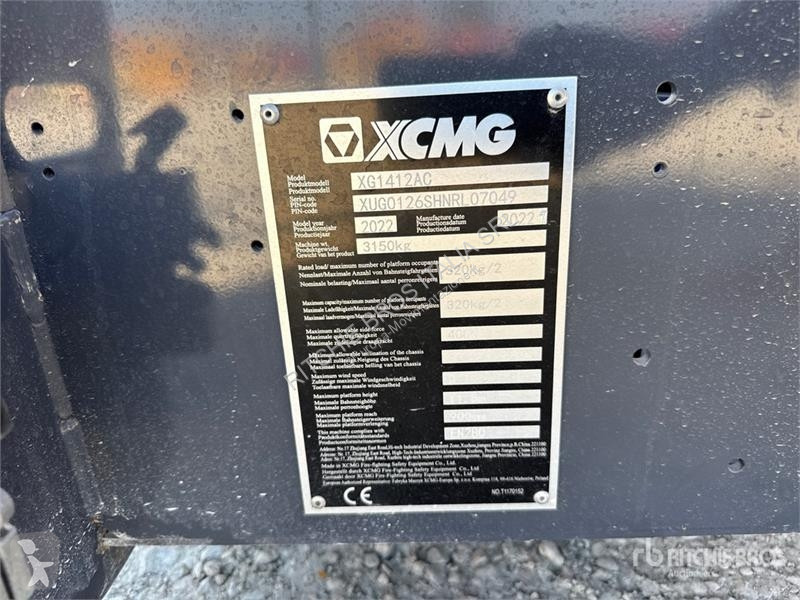 Emelőkosár XCMG XG1412AC Electric Scissor Lift