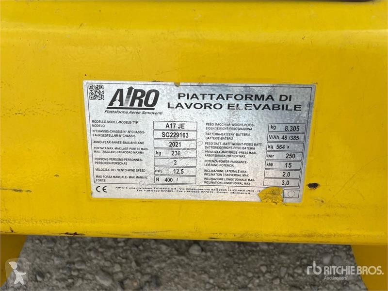 Plataforma elevadora Airo A17J Electric...