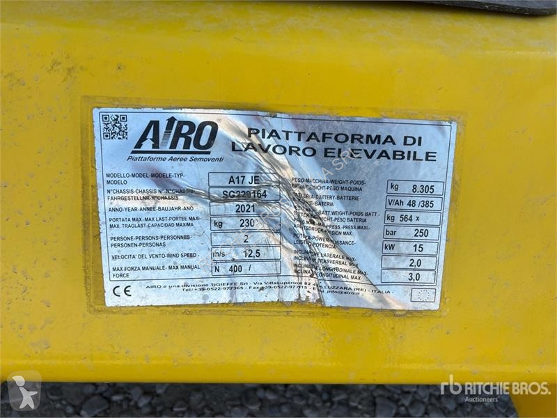 Plataforma elevadora Airo A17J Electric...
