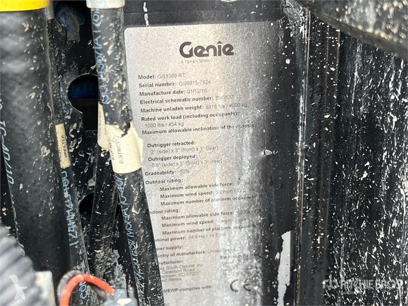 Plataforma elevadora Genie