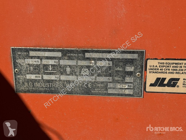 Plataforma elevadora JLG