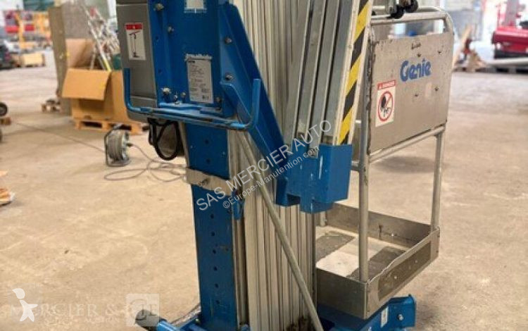 Nacelle Genie nacelle a mat vertical electrique