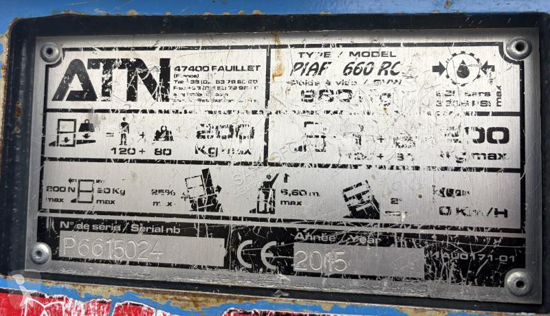 Hoogwerker ATN  660RC