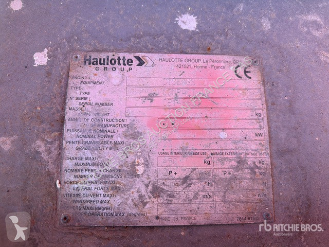 Nacelle Haulotte  COMPACT10