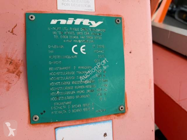 Plataforma Niftylift 170 TAC