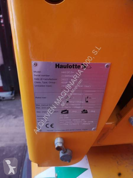 Nacelle Haulotte Ha 12 cj+ año 2022 horas 160