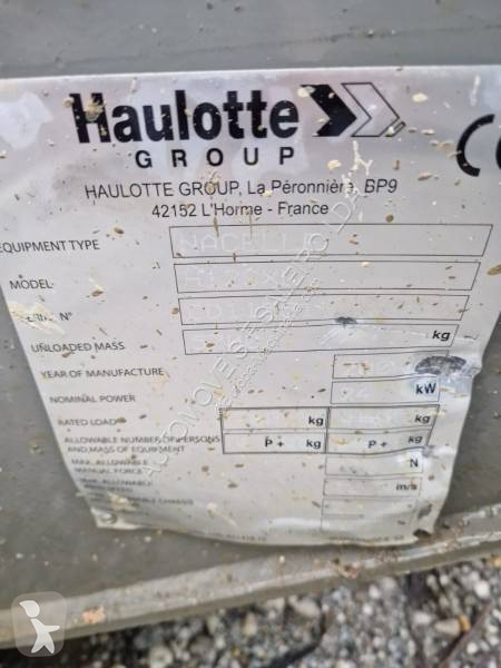 Nacelle Haulotte