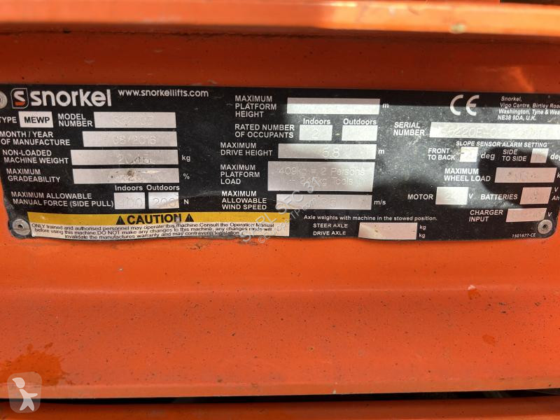Nacela Snorkel  S3215E