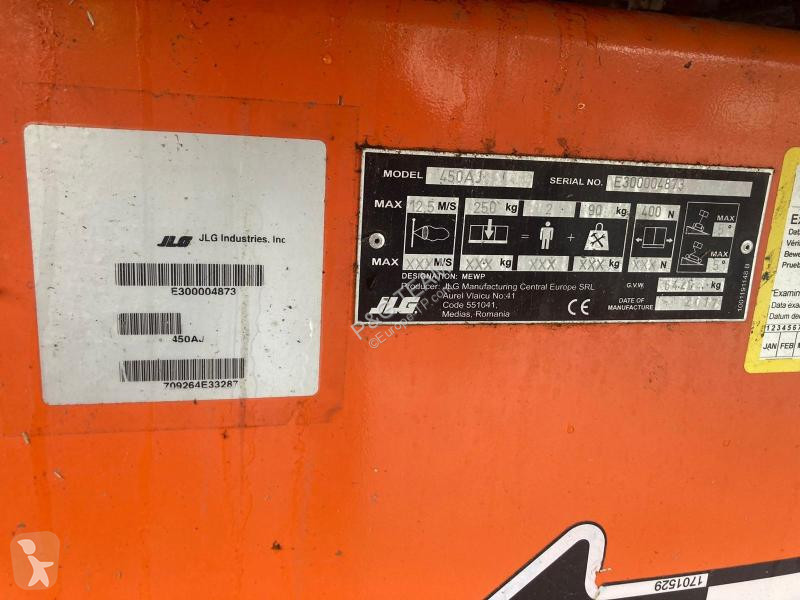 Nacela JLG 450AJ