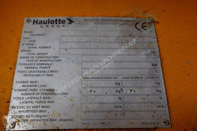 Hoogwerker Haulotte COMPACT 10 Electric, 10m...