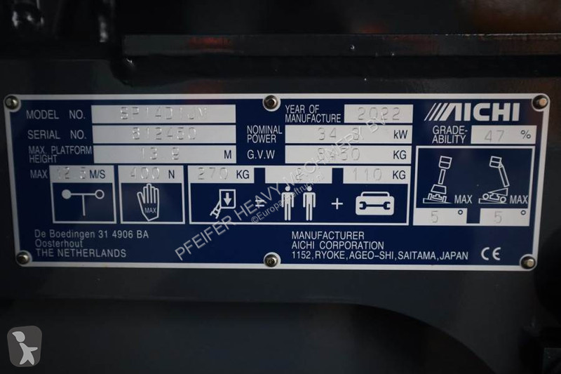 Nacela Aichi SP14D1JM Valid Inspection,...