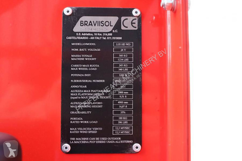 Lift Bravi LUI HD WD Leonardo New, Electric,...