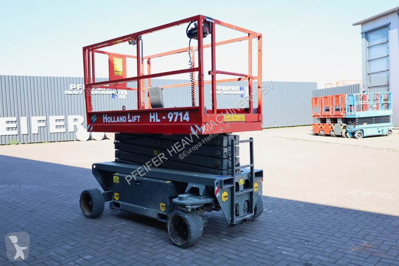 منصة تلسكوبية Hollandlift Ecostar HL-9714...