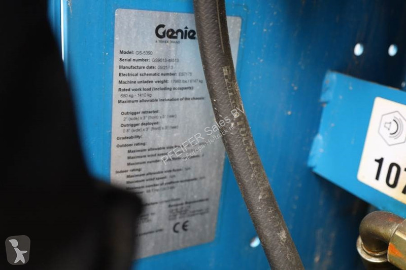 Hoogwerker Genie GS5390 Diesel, 4x4 Drive,...