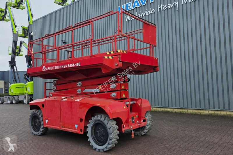 Vysokozdvižná plošina  S151-19E 4x4 Electric,...
