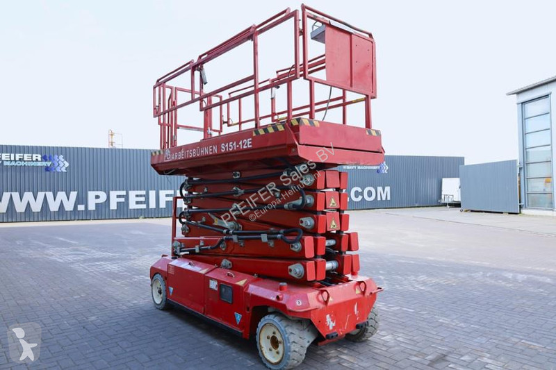 منصة تلسكوبية PB LIFT S151-12E Electric, 15m...