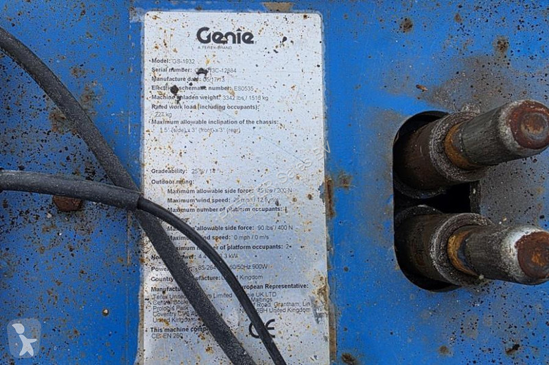 منصة تلسكوبية Genie Electric, Working Height...