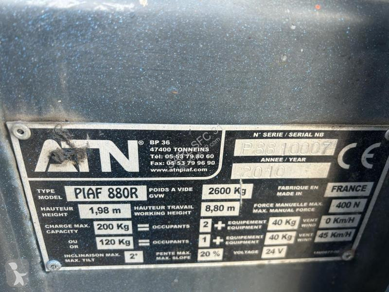 Gondola ATN  Piaf 880R batterie régénérée
