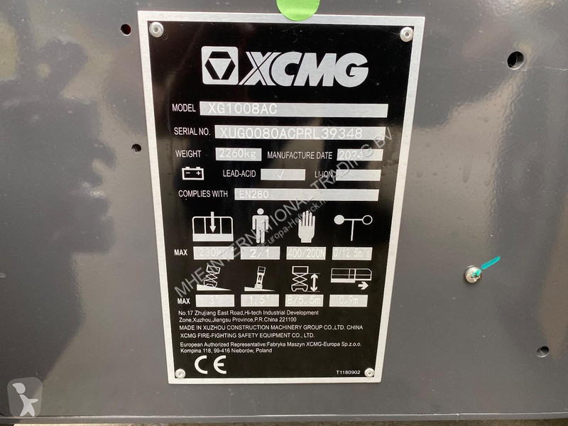 Gondol XCMG XG1008AC