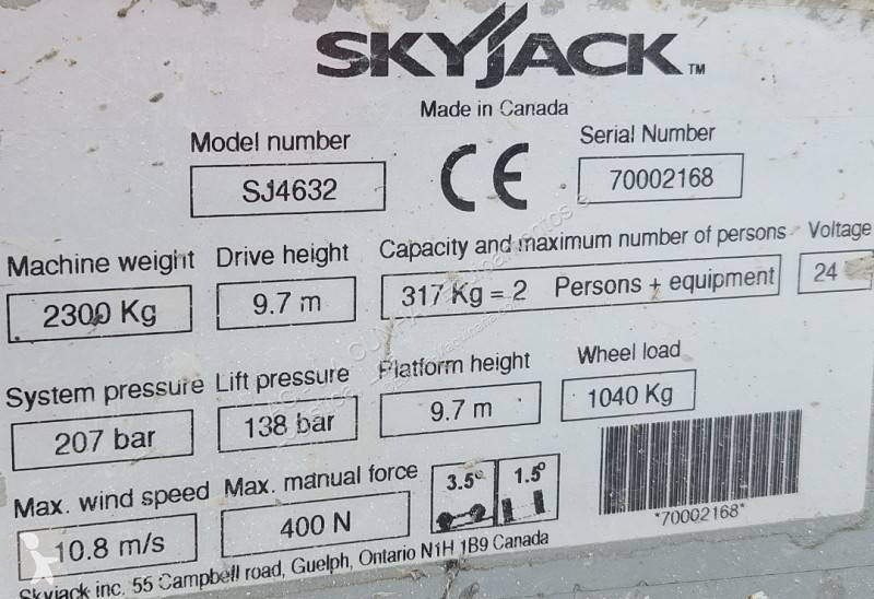 Plataforma elevadora Skyjack SJ4632