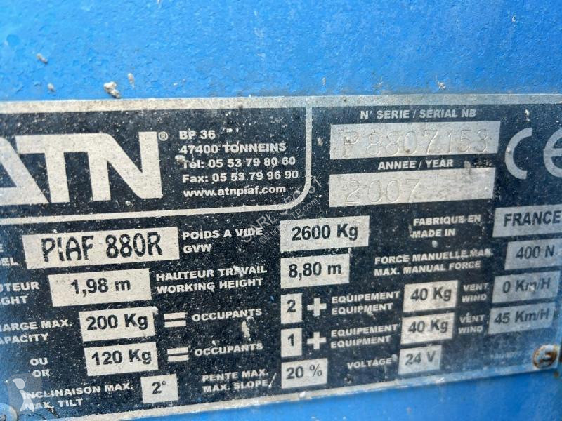 Gondola ATN  Piaf 880R
