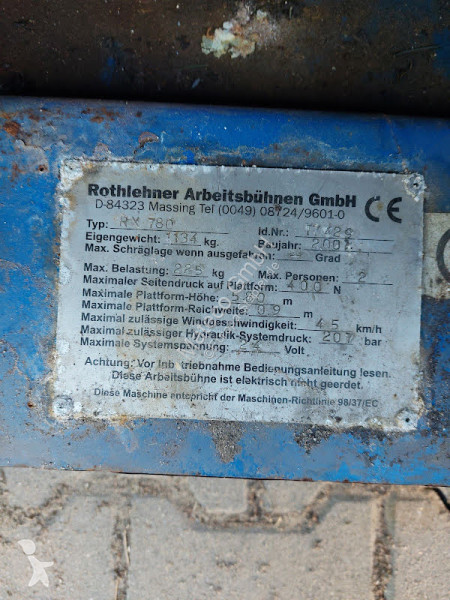 Vysokozdvižná plošina  Scheren-Arbeitsbühne S...
