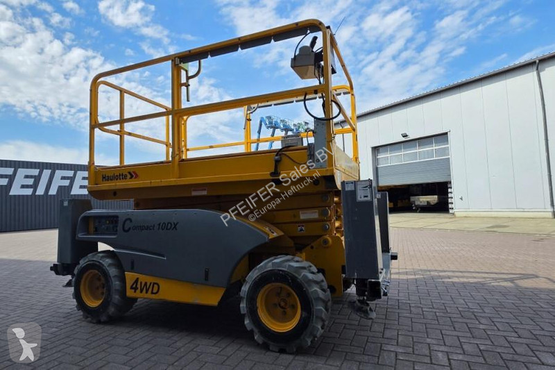 Plataforma Haulotte COMPACT 10DX Diesel, 4x4...