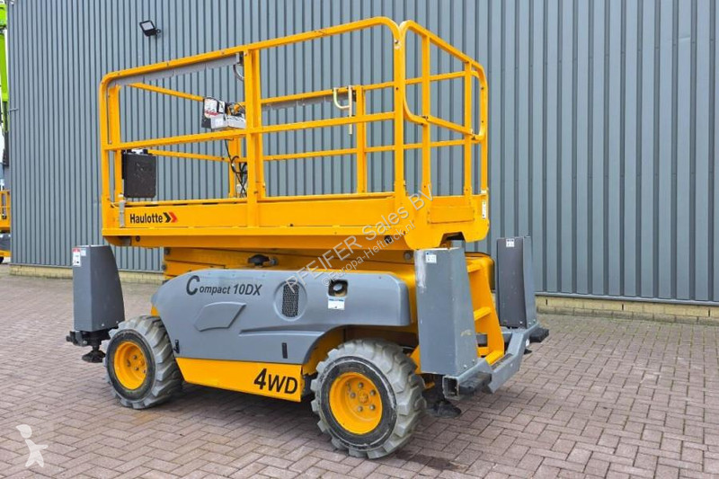 升降机 Haulotte COMPACT 10DX Diesel, 4x4 Drive,...