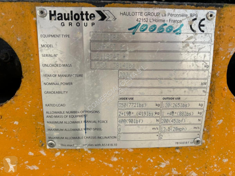Автовышка Haulotte