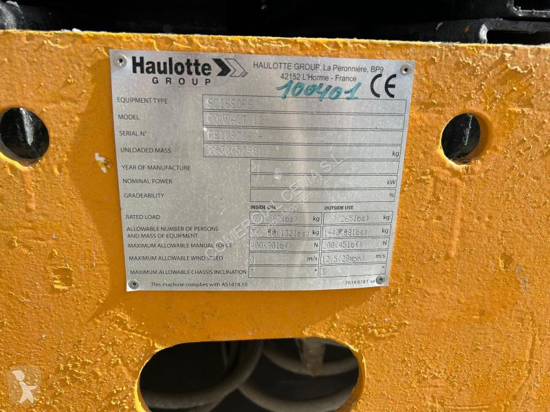 Автовышка Haulotte  COMPACT 12